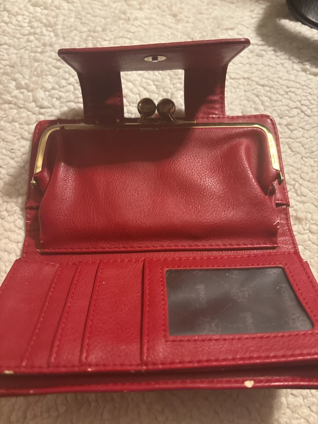 Fiorelli Red Croc-Effect Wallet - photo 3