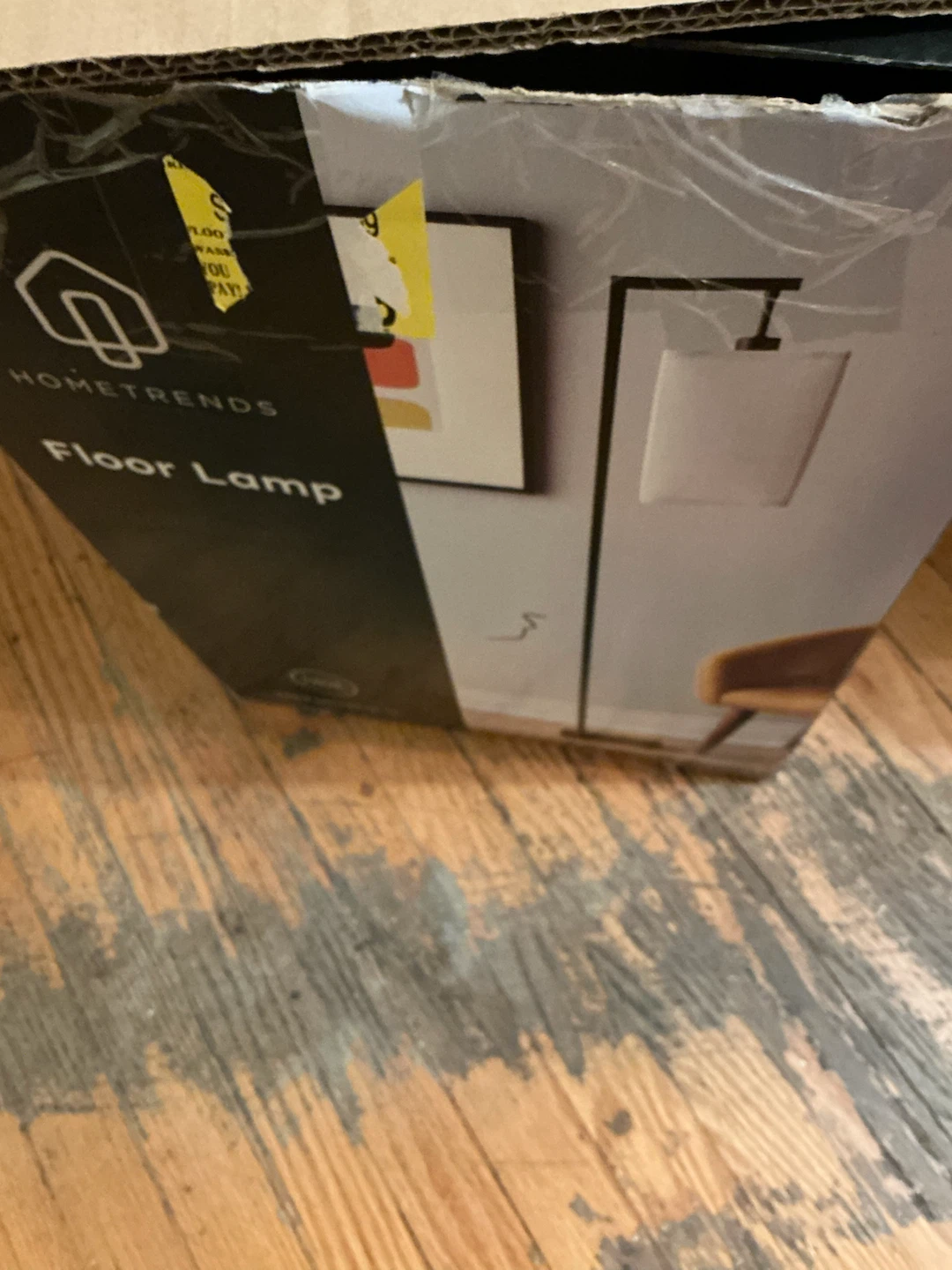 Hometrends Matte Black Floor Lamp - photo 3