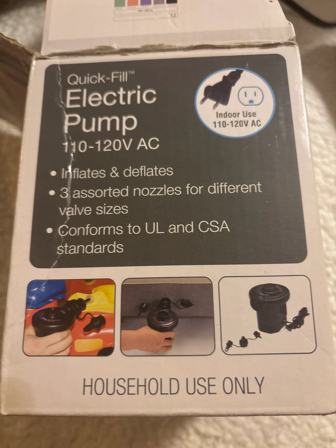 Intex Quick-Fill Electric Pump - photo 3