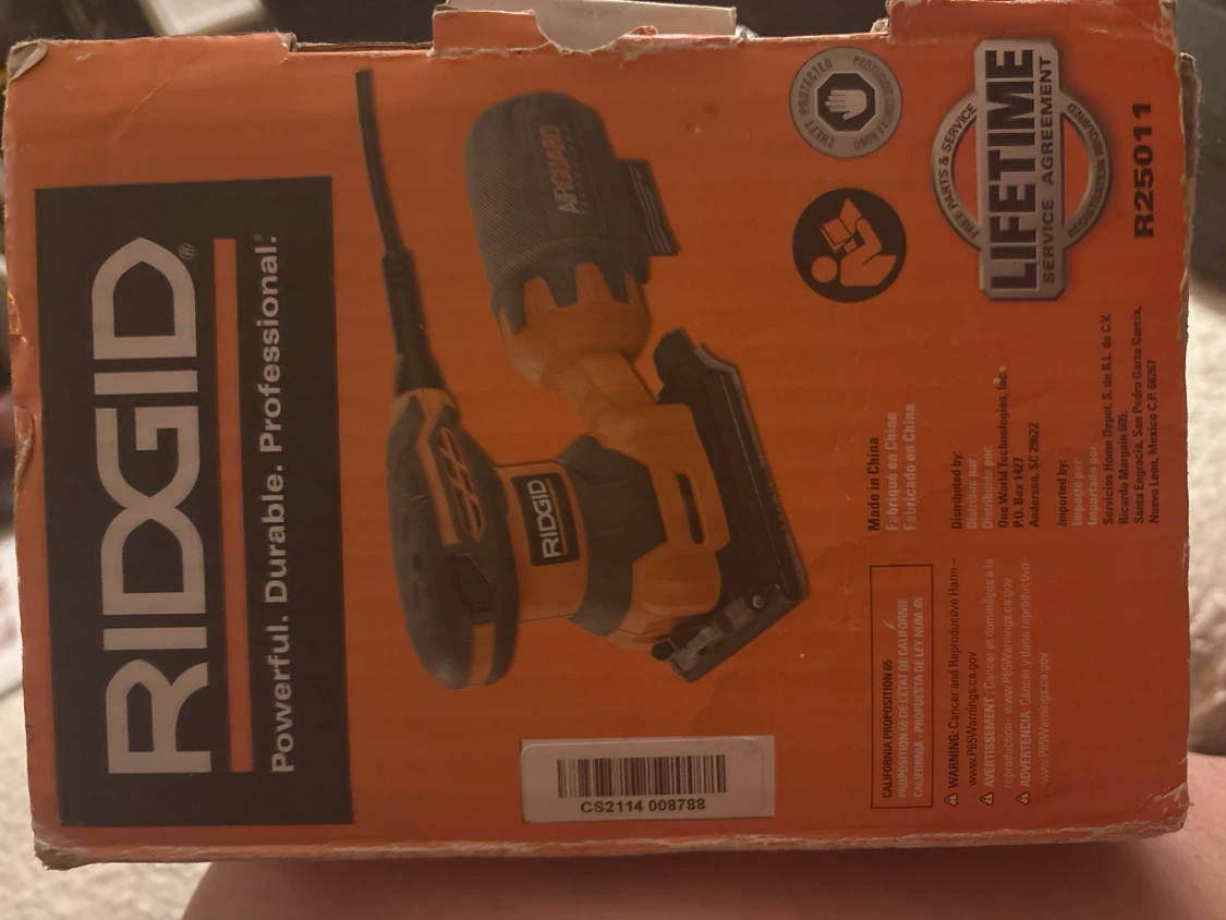 RIDGID 1/4 Sheet Sander R25011 - photo 2