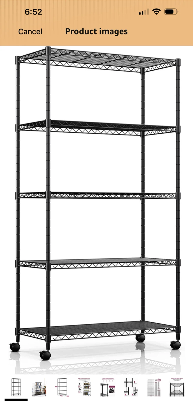 Storage Shelf Organizer