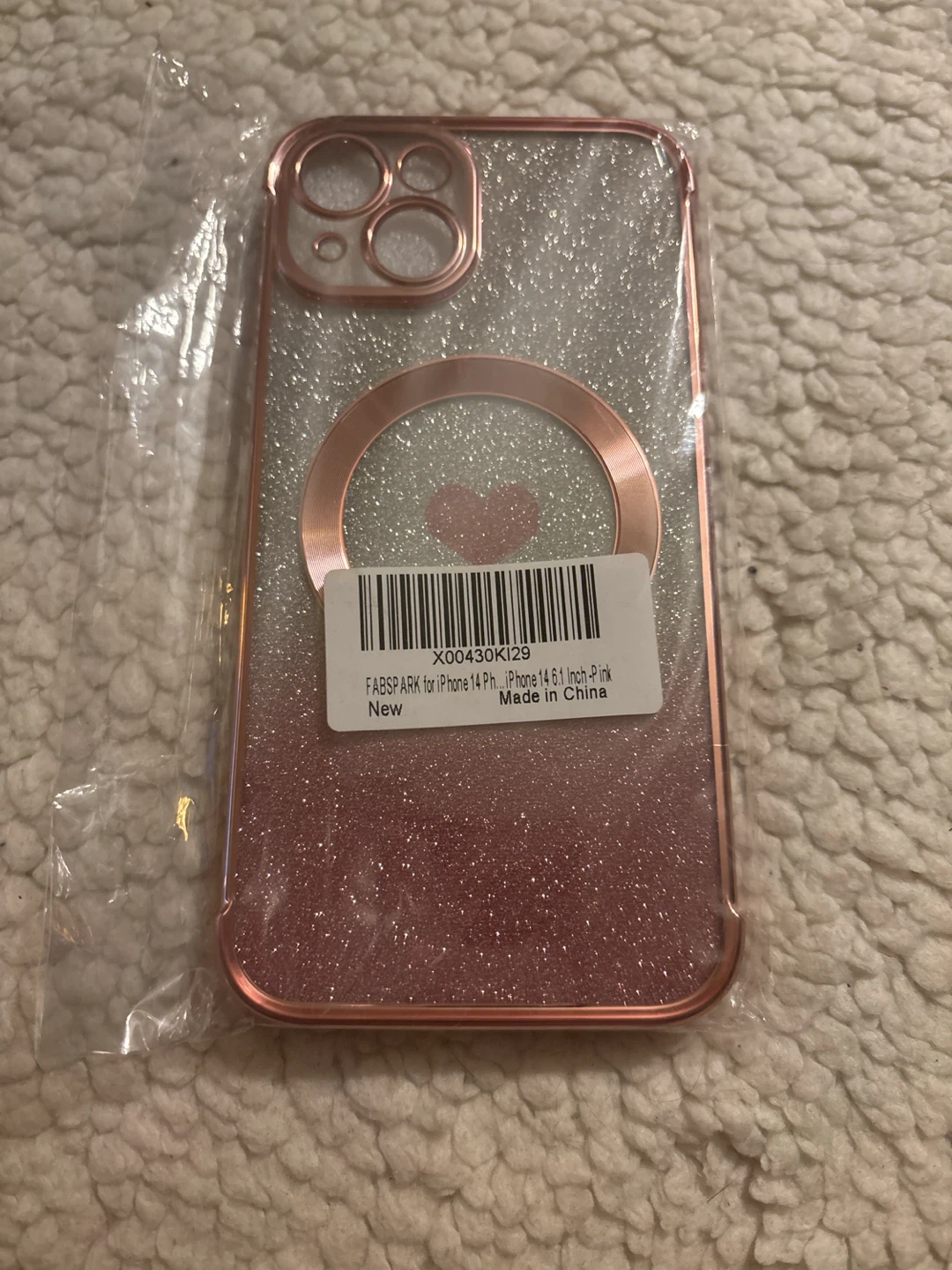 FABSPARK iPhone 14 6.1 inch Pink Case