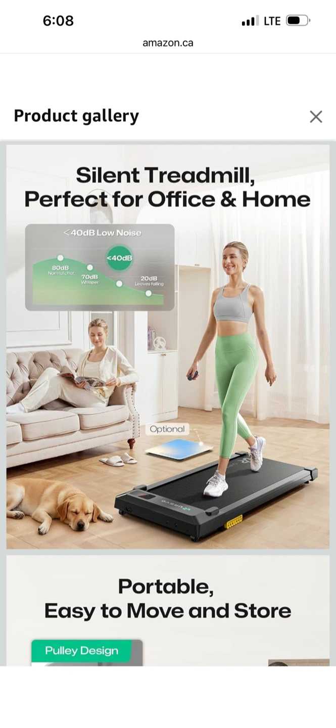 3-1 Walking,Vibrating pad Smart Treadmill indoor - photo 3