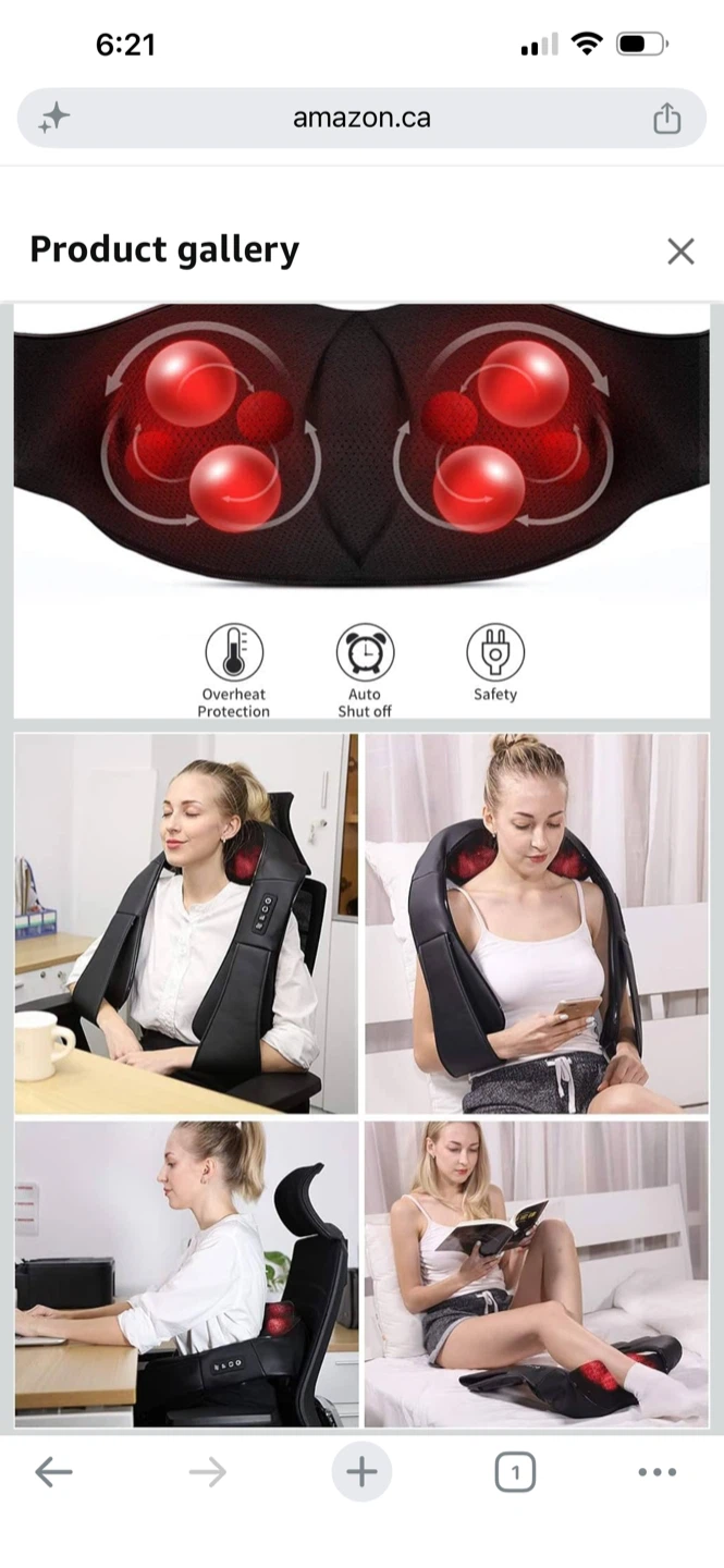 Brand new unboxed neck massager