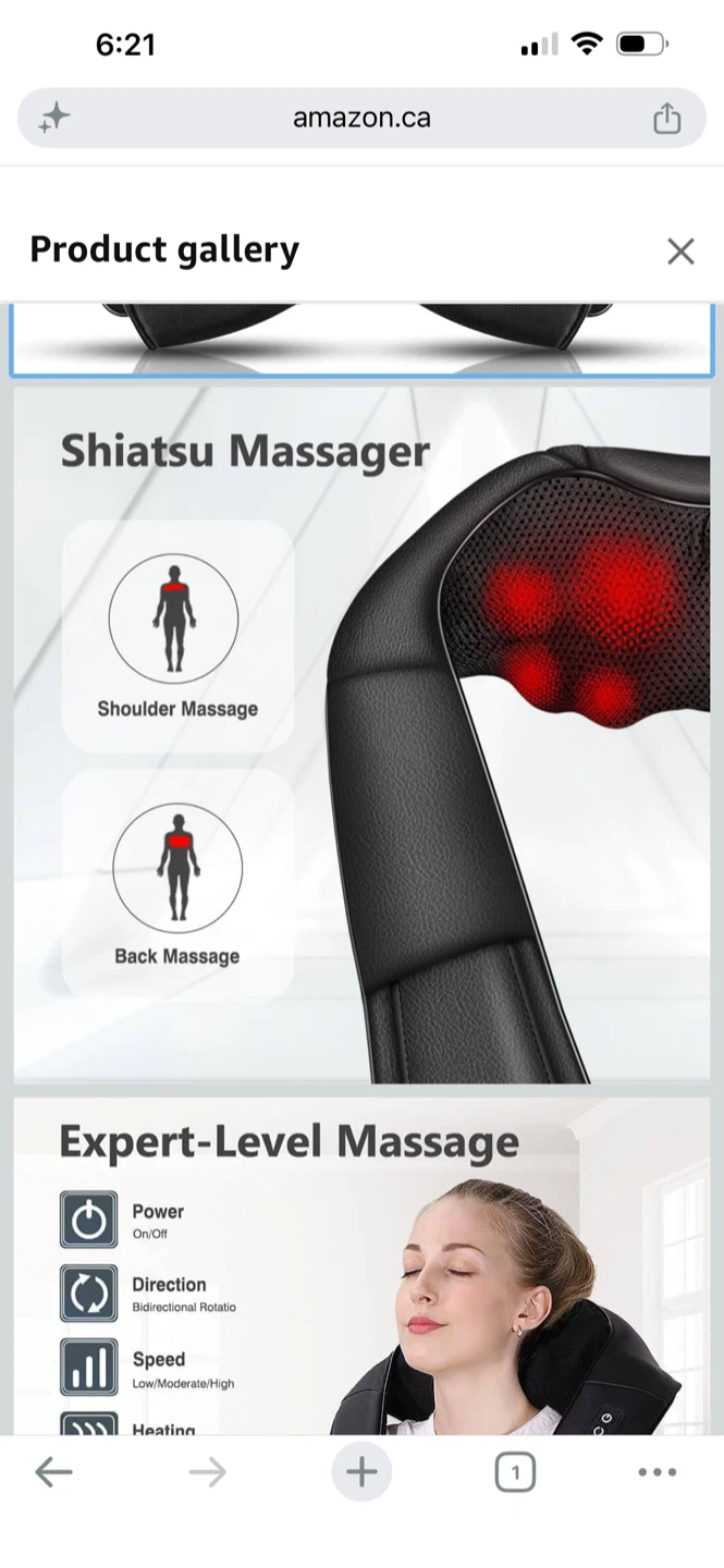 Brand new unboxed neck massager - photo 3