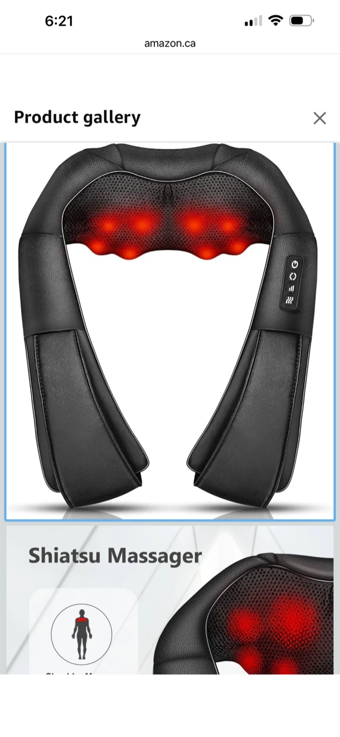 Brand new unboxed neck massager - photo 4