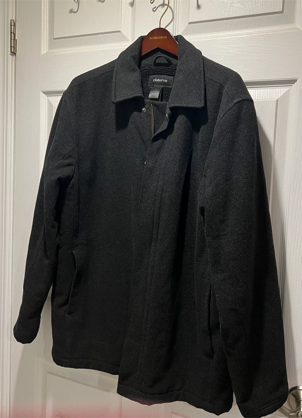 Winter jacket with warm layer