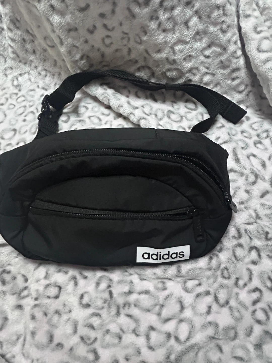 Black Adidas Waist Bag