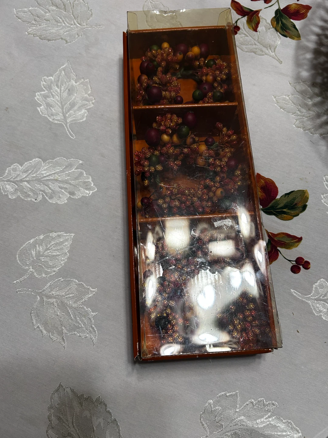 Set of 3 Autumn Berry Napkin Rings - photo 3