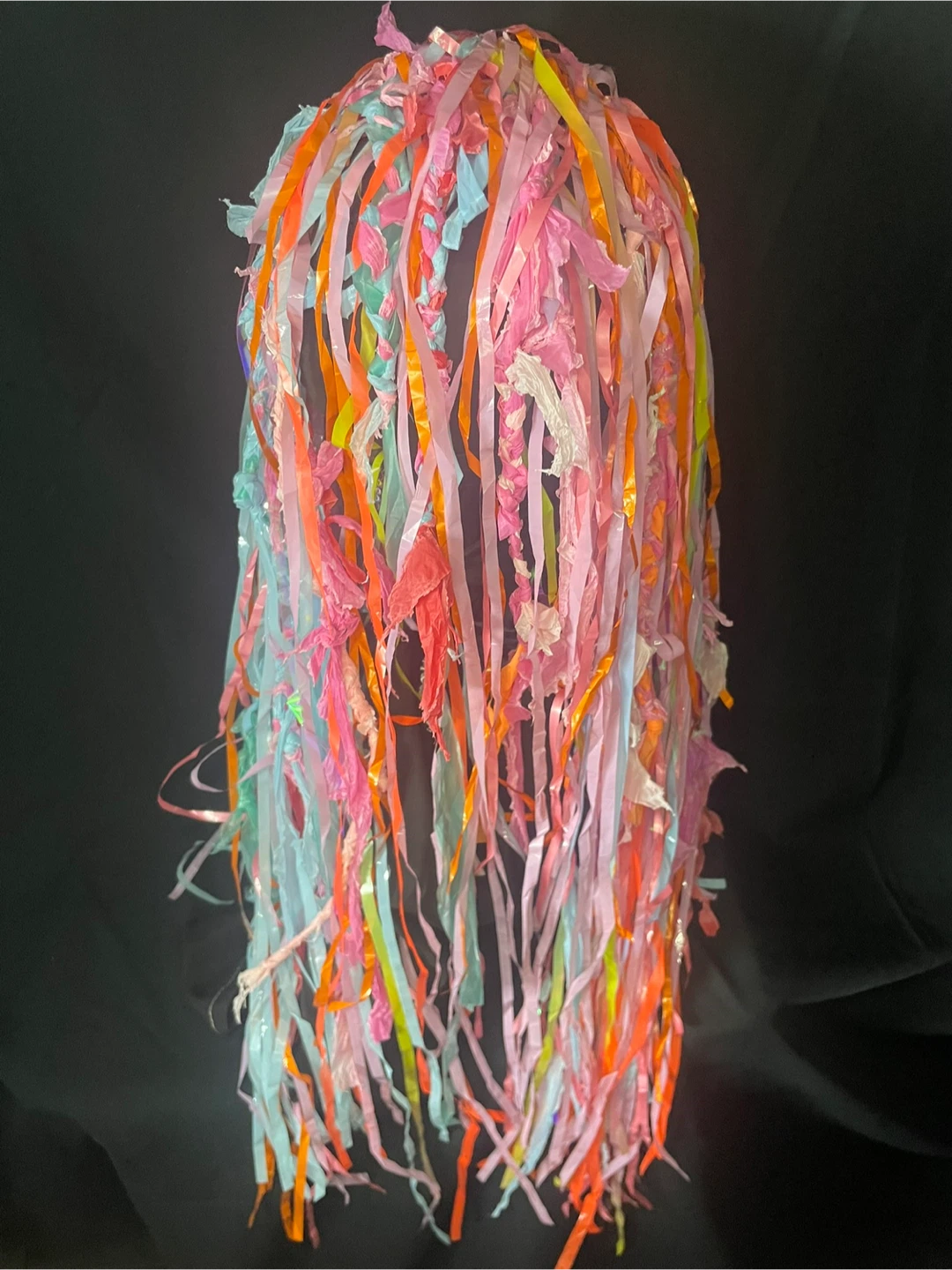 Whimsical  UV reactive Half Mask - photo 5