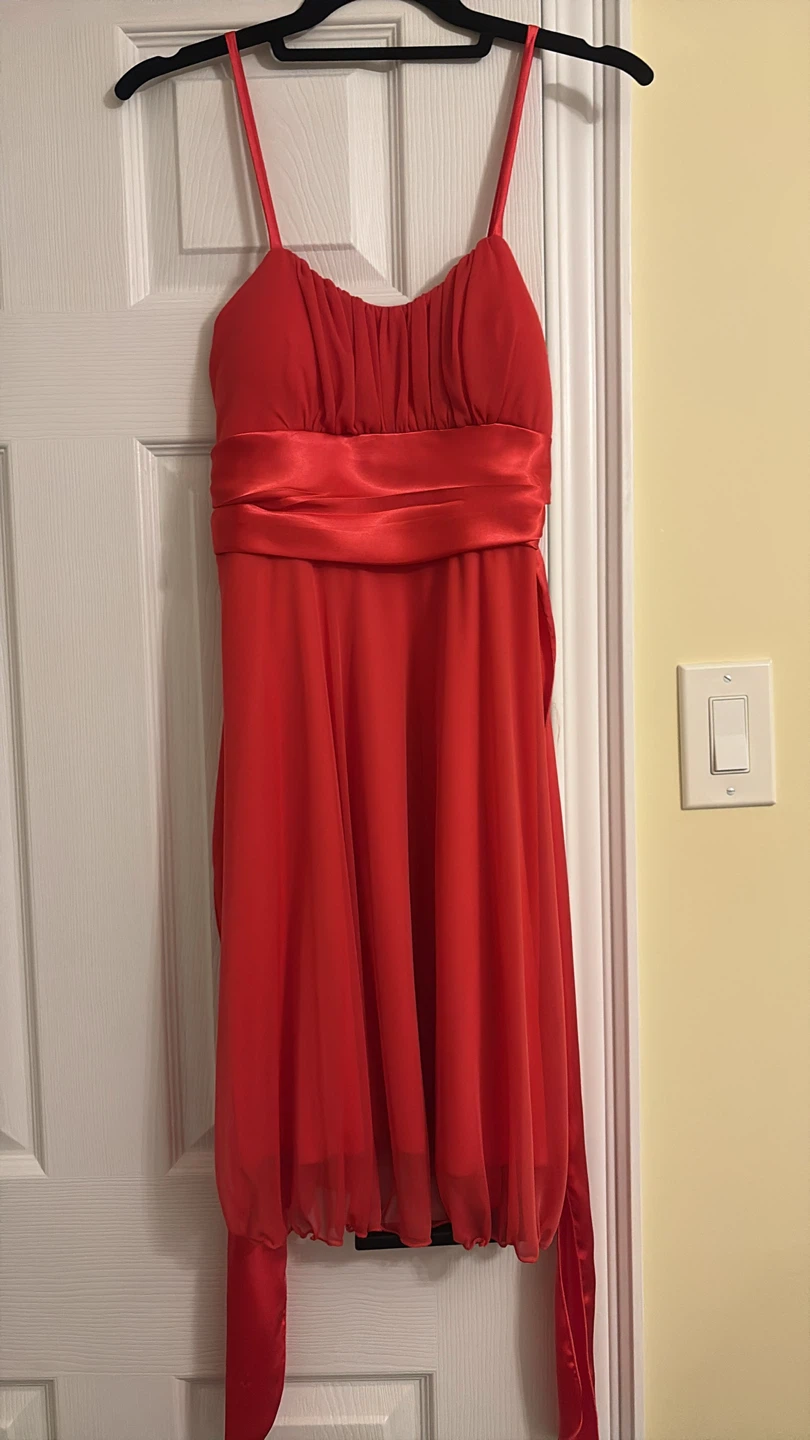 Orange Dress