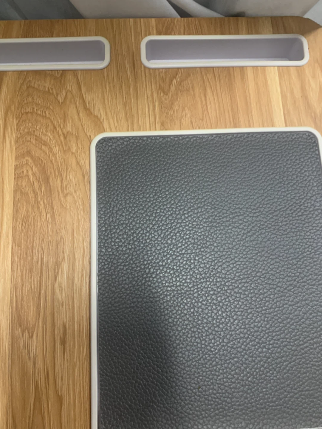 Laptop bed, lap, upholstered wood - photo 2