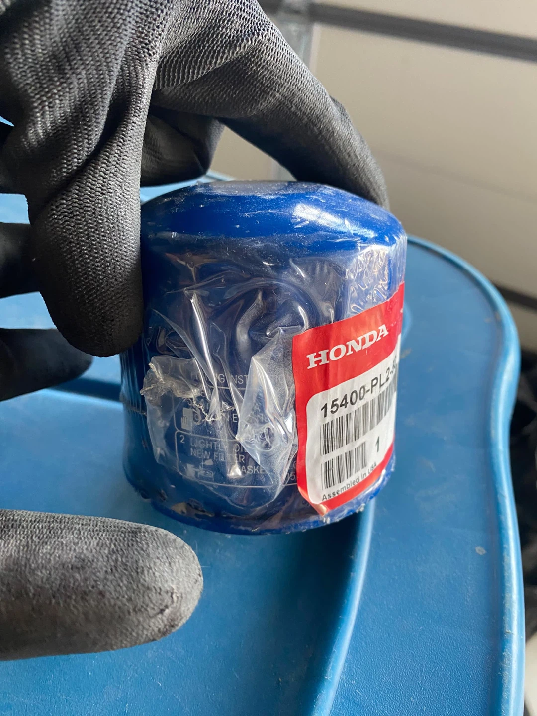 Genuine Honda Oil Filter 15400-PL2-505 - photo 2