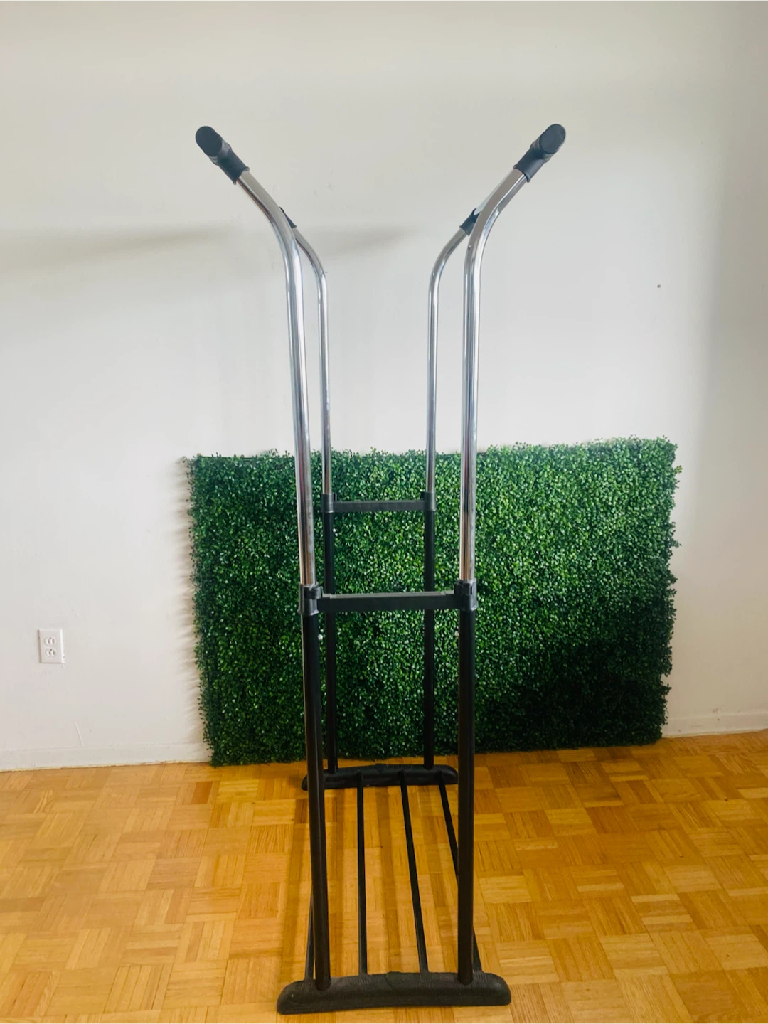 Double Rail Adjustable Garment Rack