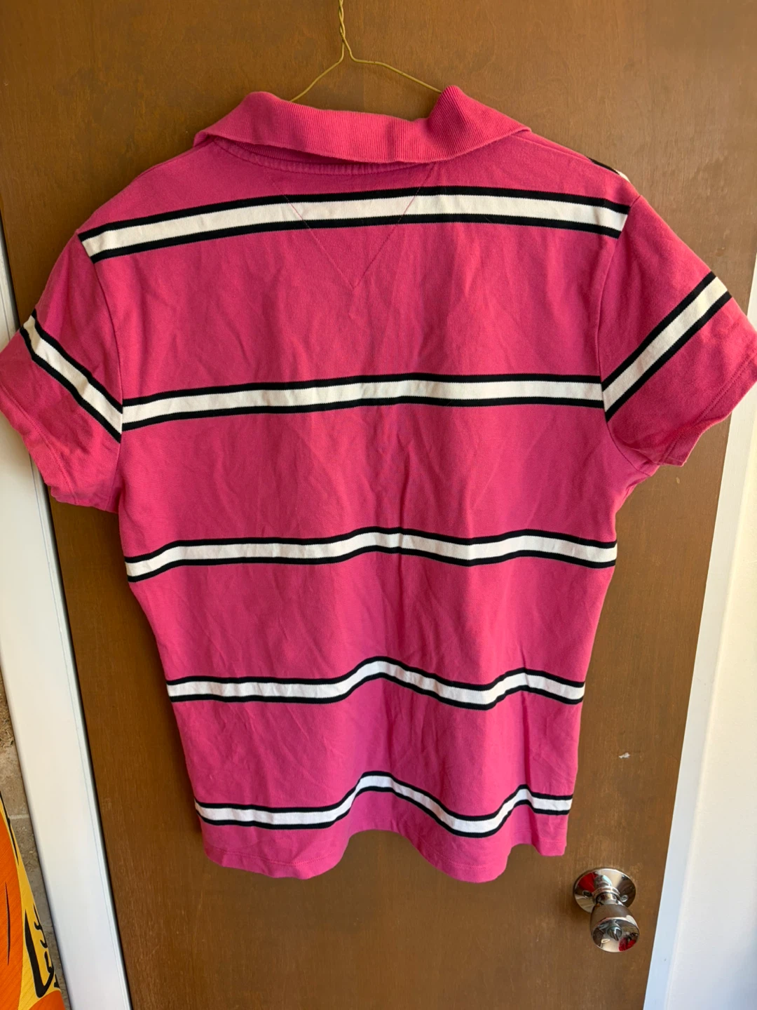Tommy Hilfiger Pink Striped Polo Shirt - photo 2