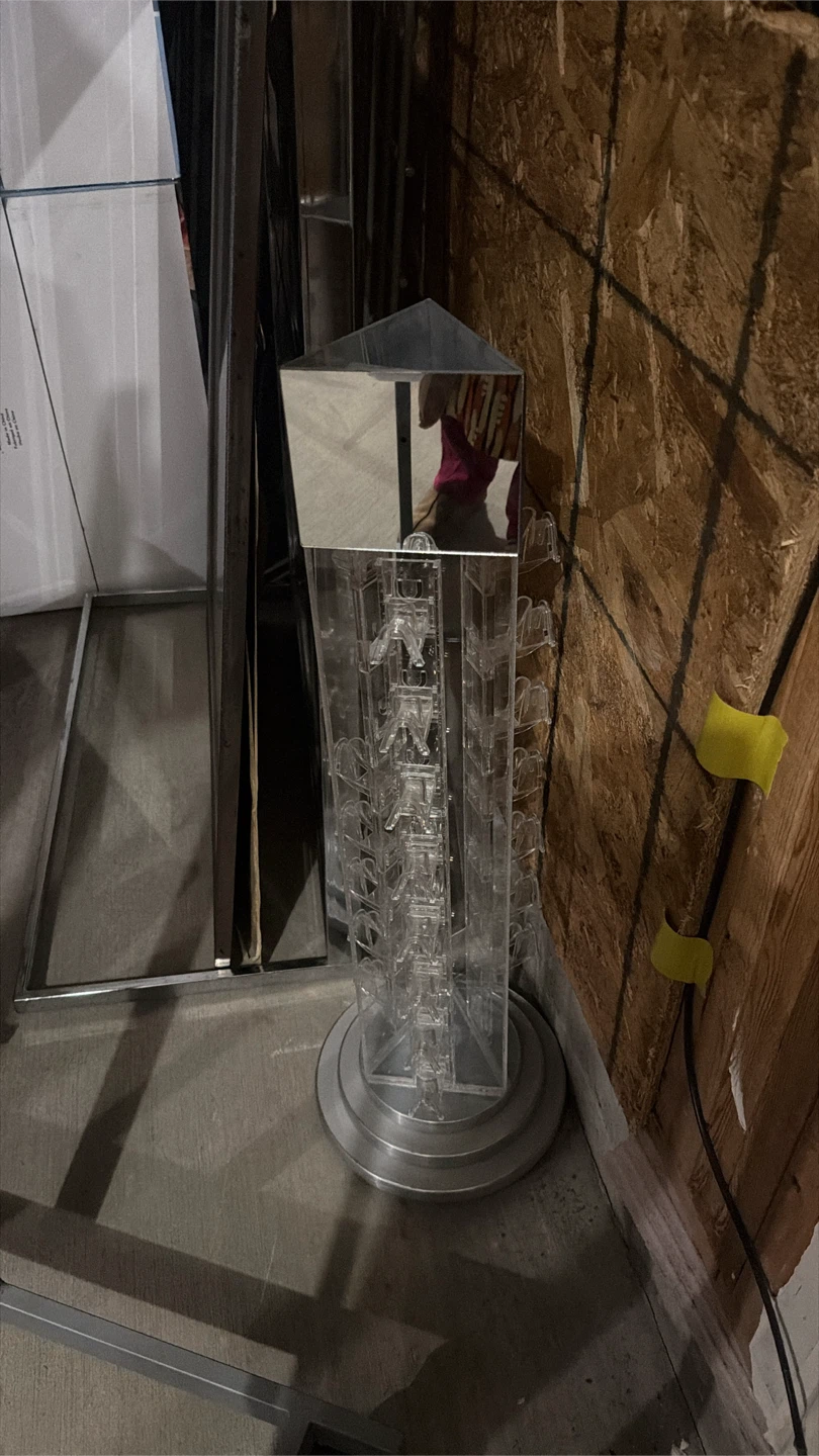 Rotating Acrylic Eyewear Display Stand
