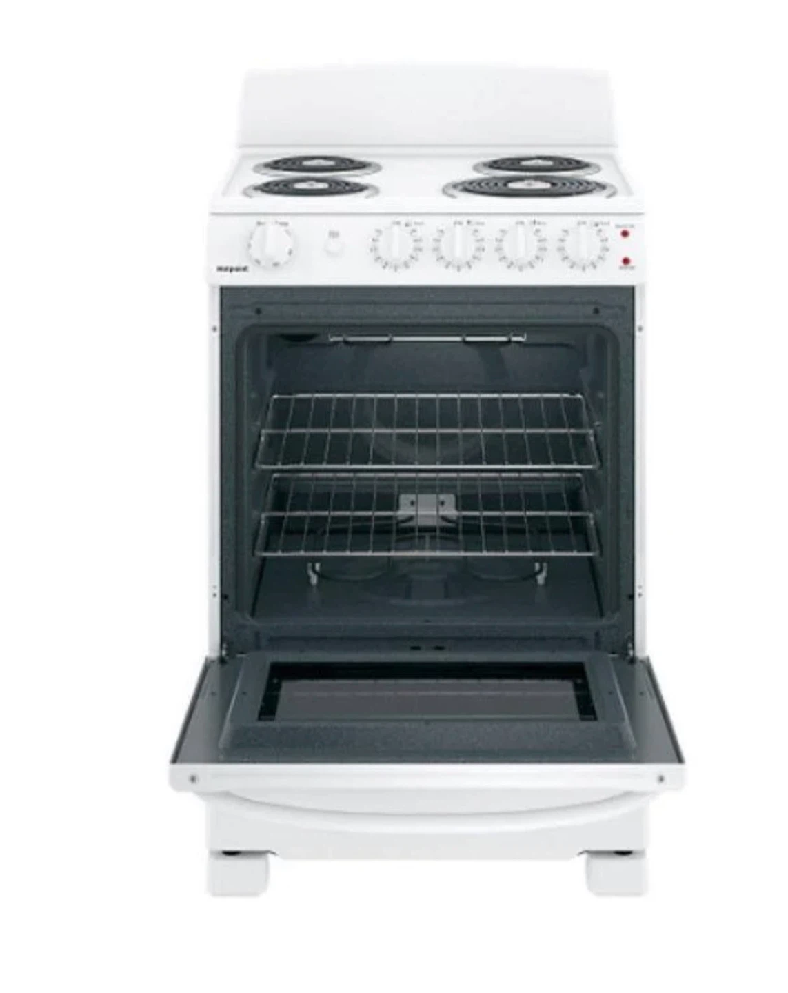 GE White Electric Range - photo 5