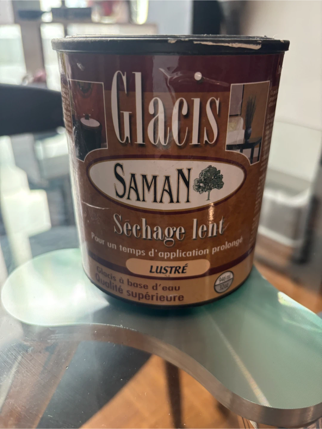 Saman Glacis Slow Dry Glaze 946ml