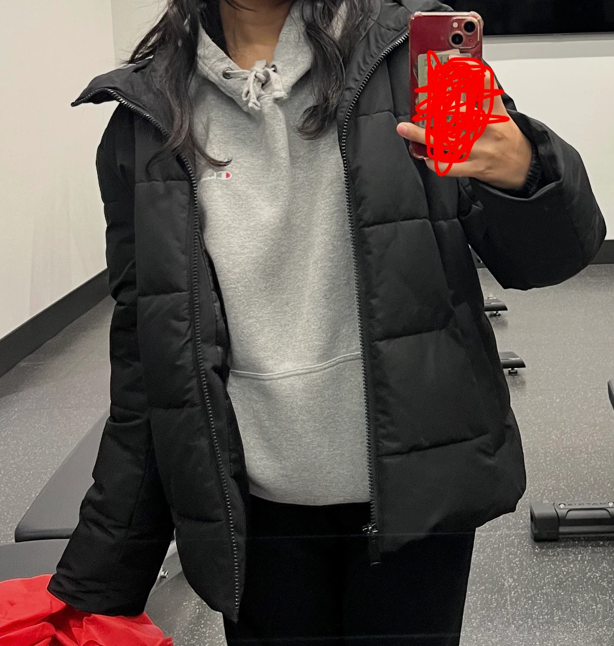 Michael Kors Black Puffer Jacket