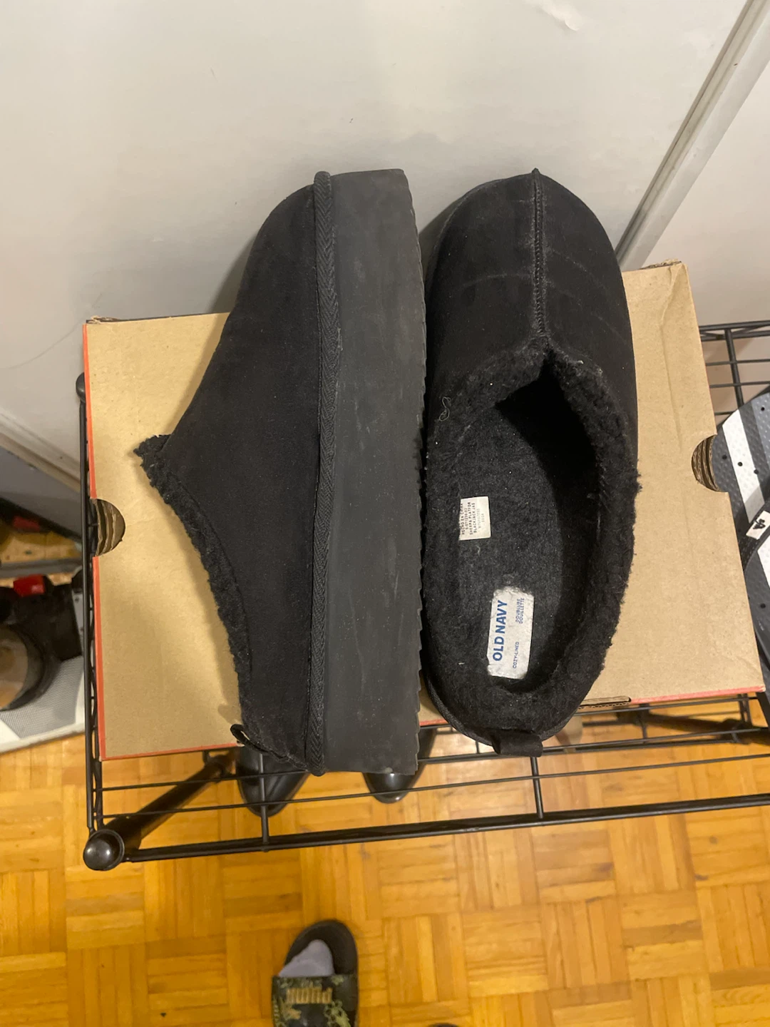 Old Navy Cozy-Lined Platform Slippers
