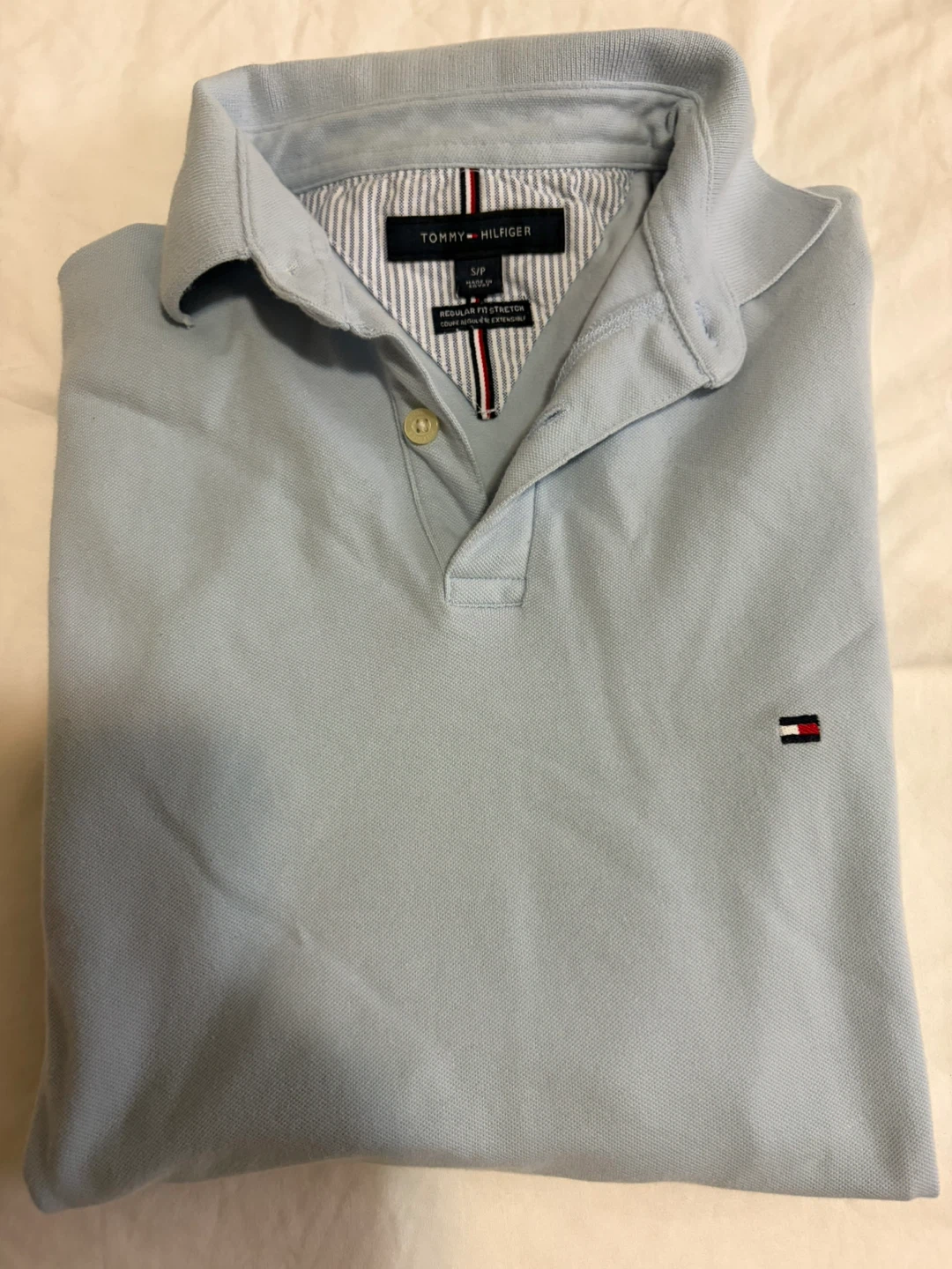 Tommy Hilfiger Light Blue Polo Shirt