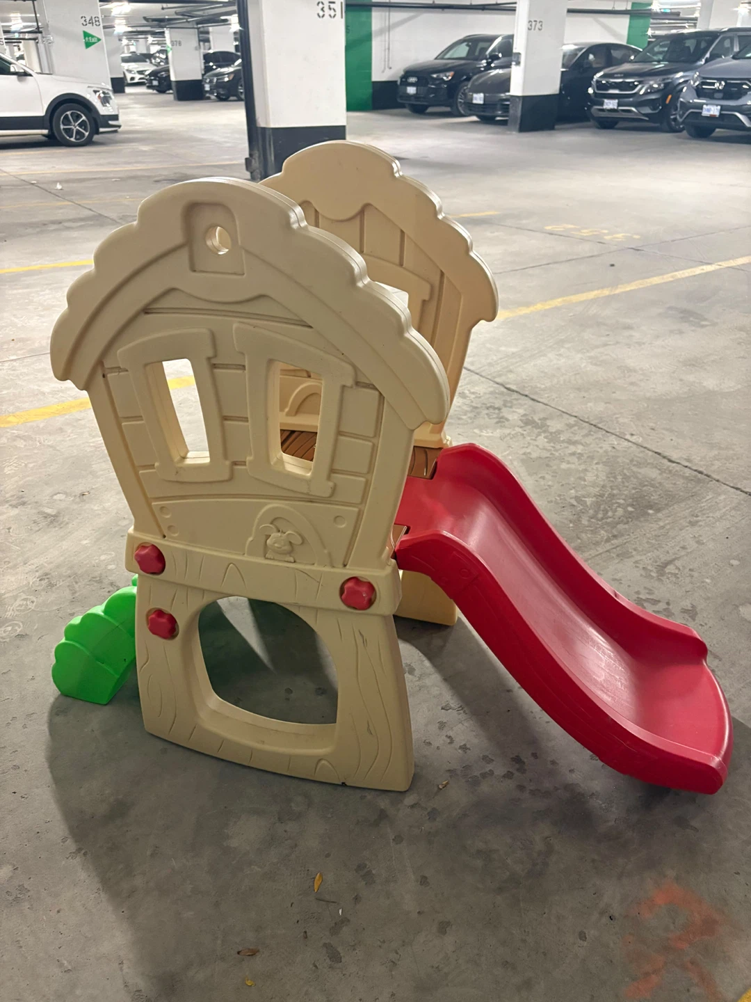 Toddlers play slide - photo 2