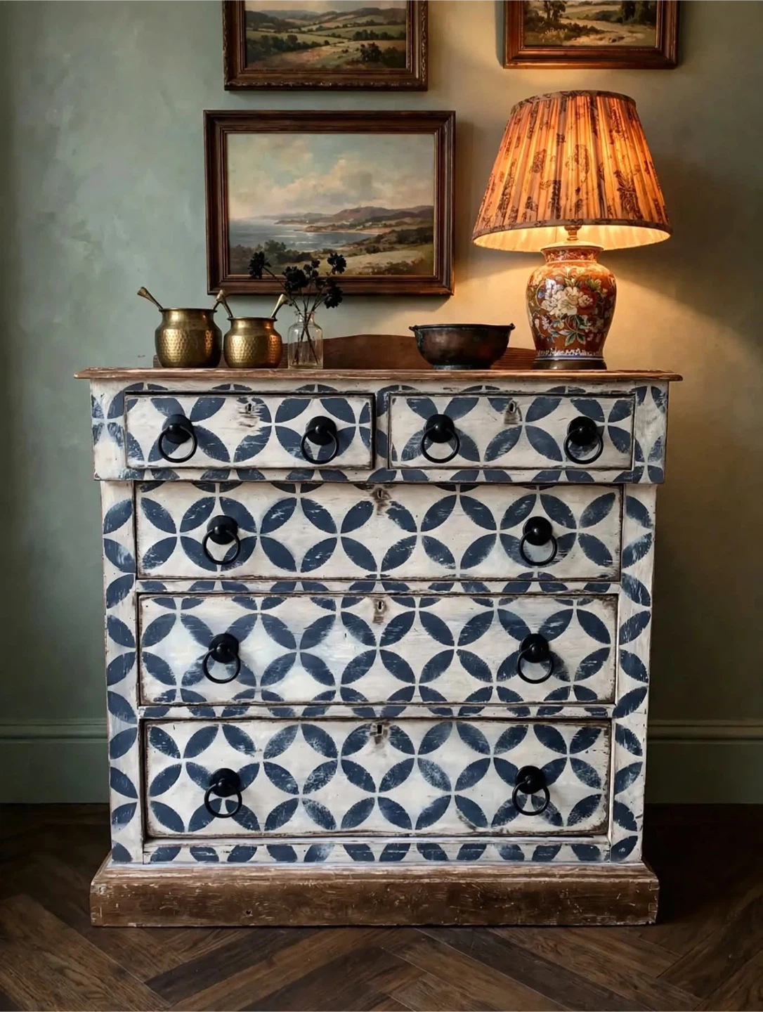 European Folk Tile Dresser - photo 2