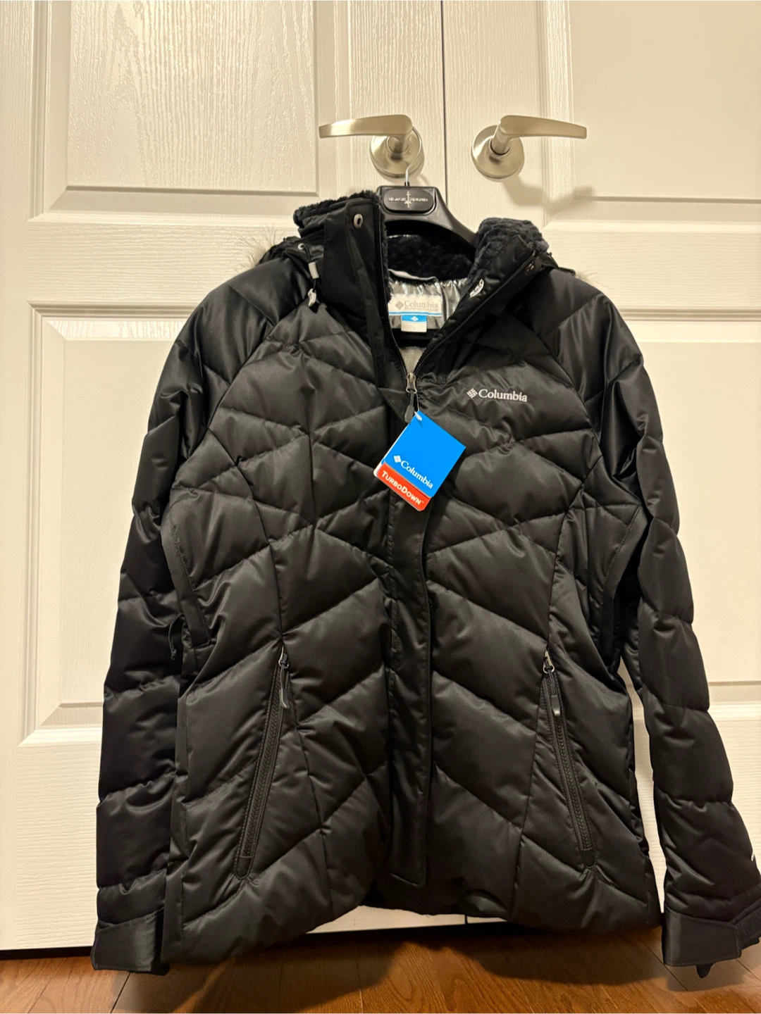 Columbia TurboDown 550 Winter Jacket Black