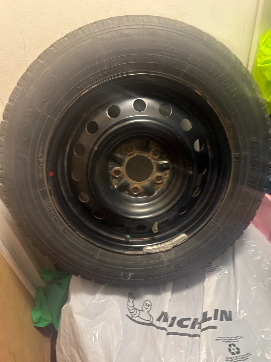 Toyo Observe Studless Winter Tire on Steel Rim 215/65/R16