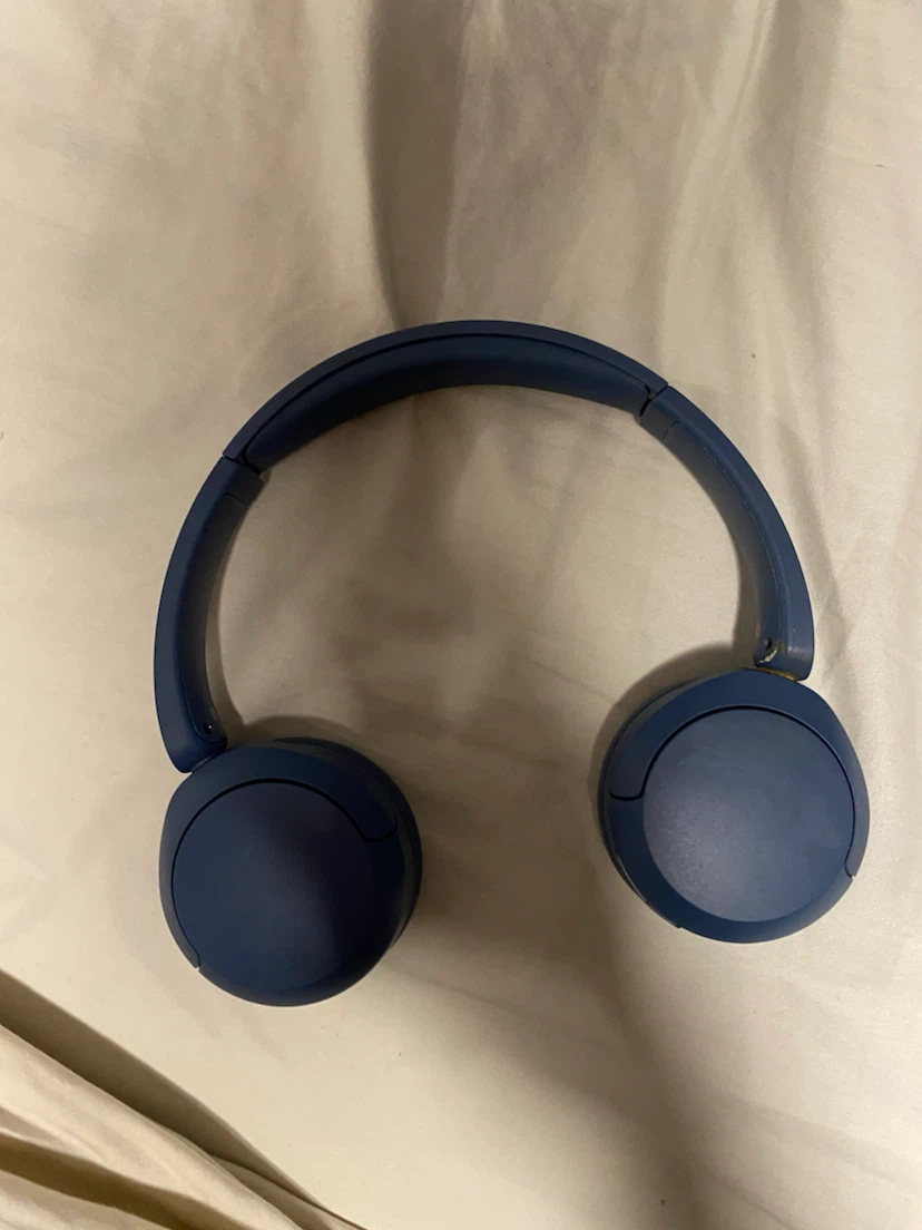 Sony Blue Wireless Headphones
