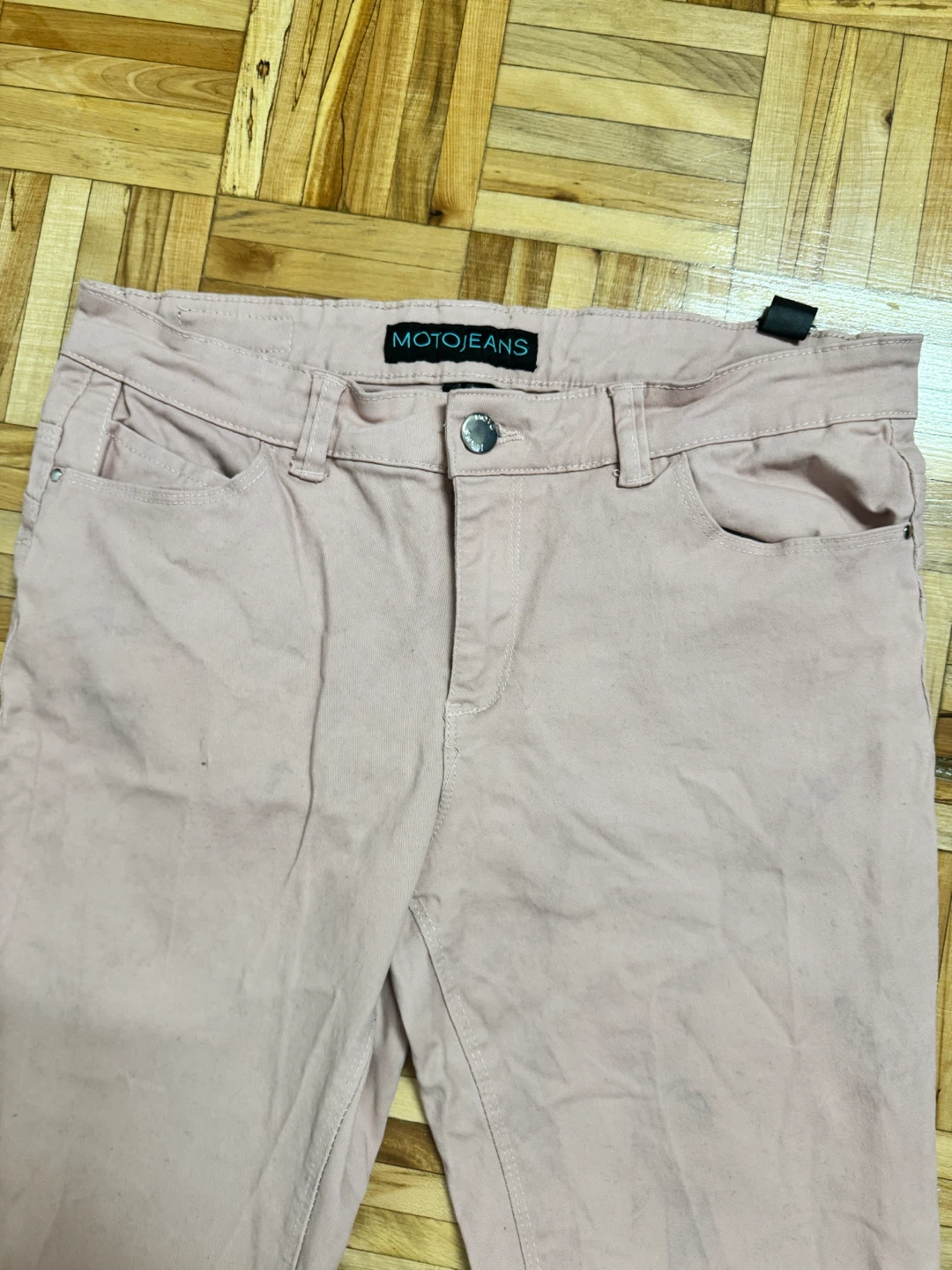 Motojeans Pink Pants Size 9 - photo 2