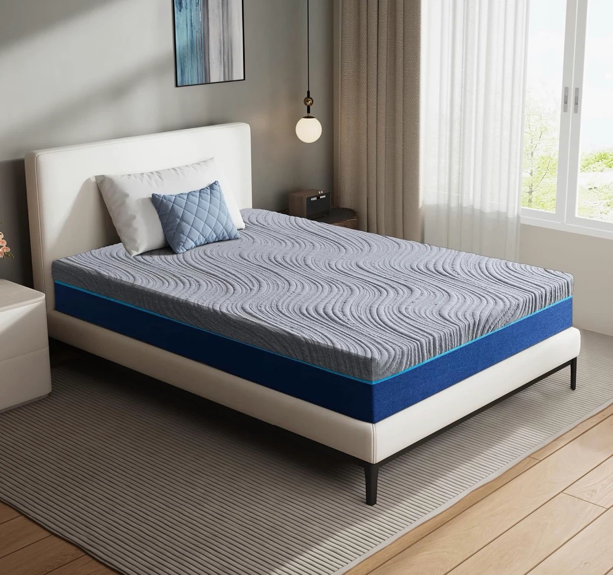 Twin size 8-Inch Cool Gel Memory Foam Mattress - photo 2
