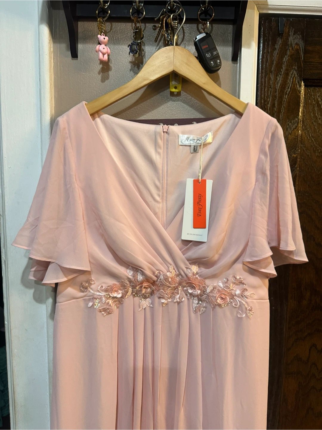 Ever Pretty Blush Floral Embellished Dress - photo 4