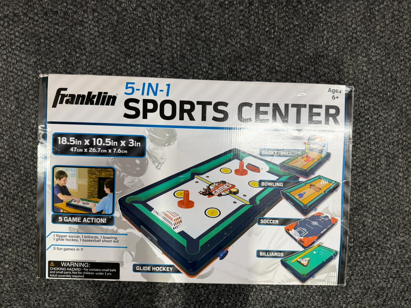 Franklin 5-in-1 Sports Center Tabletop Game