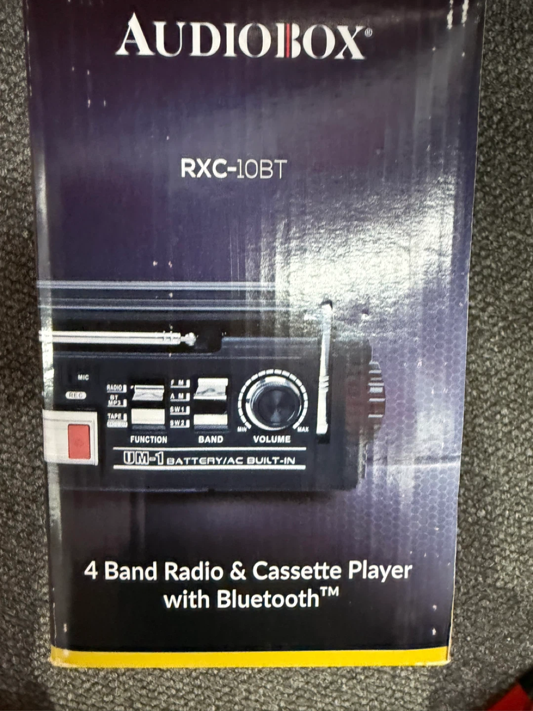 Audiobox Retro Edition Cassette Radio & MP3 Player - photo 3