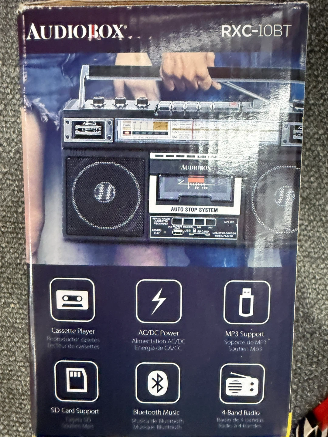 Audiobox Retro Edition Cassette Radio & MP3 Player - photo 4