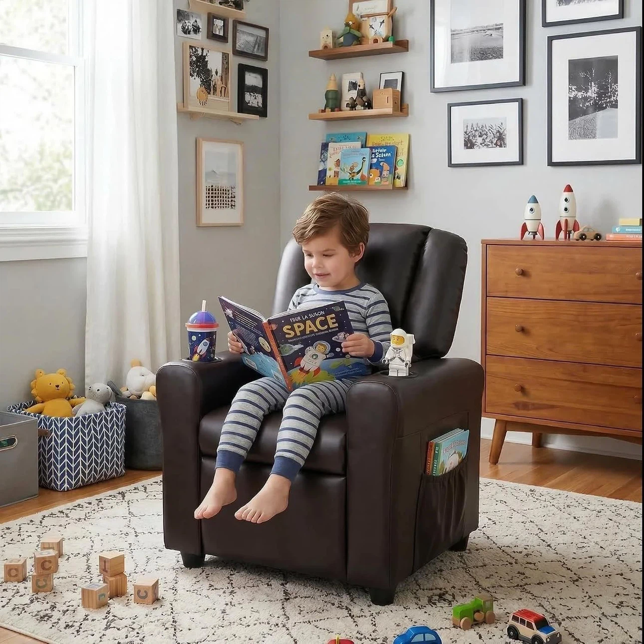 Kids Recliner Chair (Leather) - photo 3