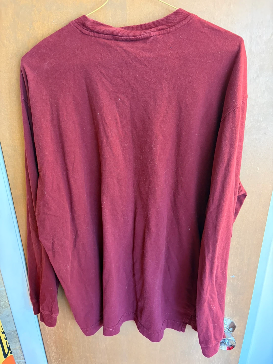 Aeropostale Maroon Long Sleeve Shirt - photo 3