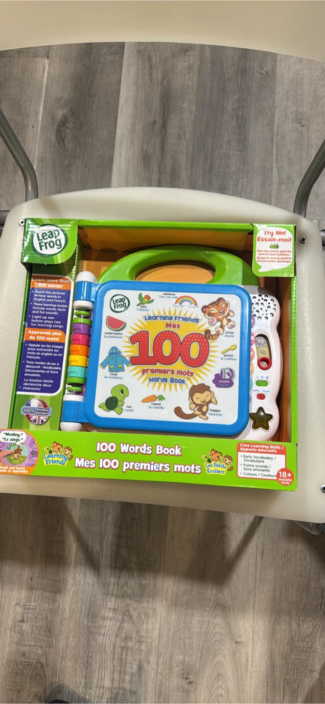 LeapFrog Learning Friends 100 Words Book
