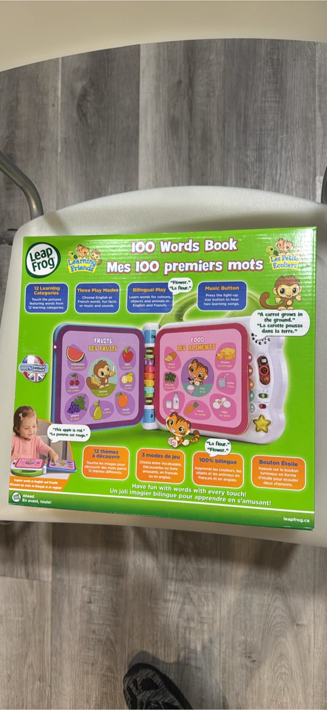 LeapFrog Learning Friends 100 Words Book - photo 2