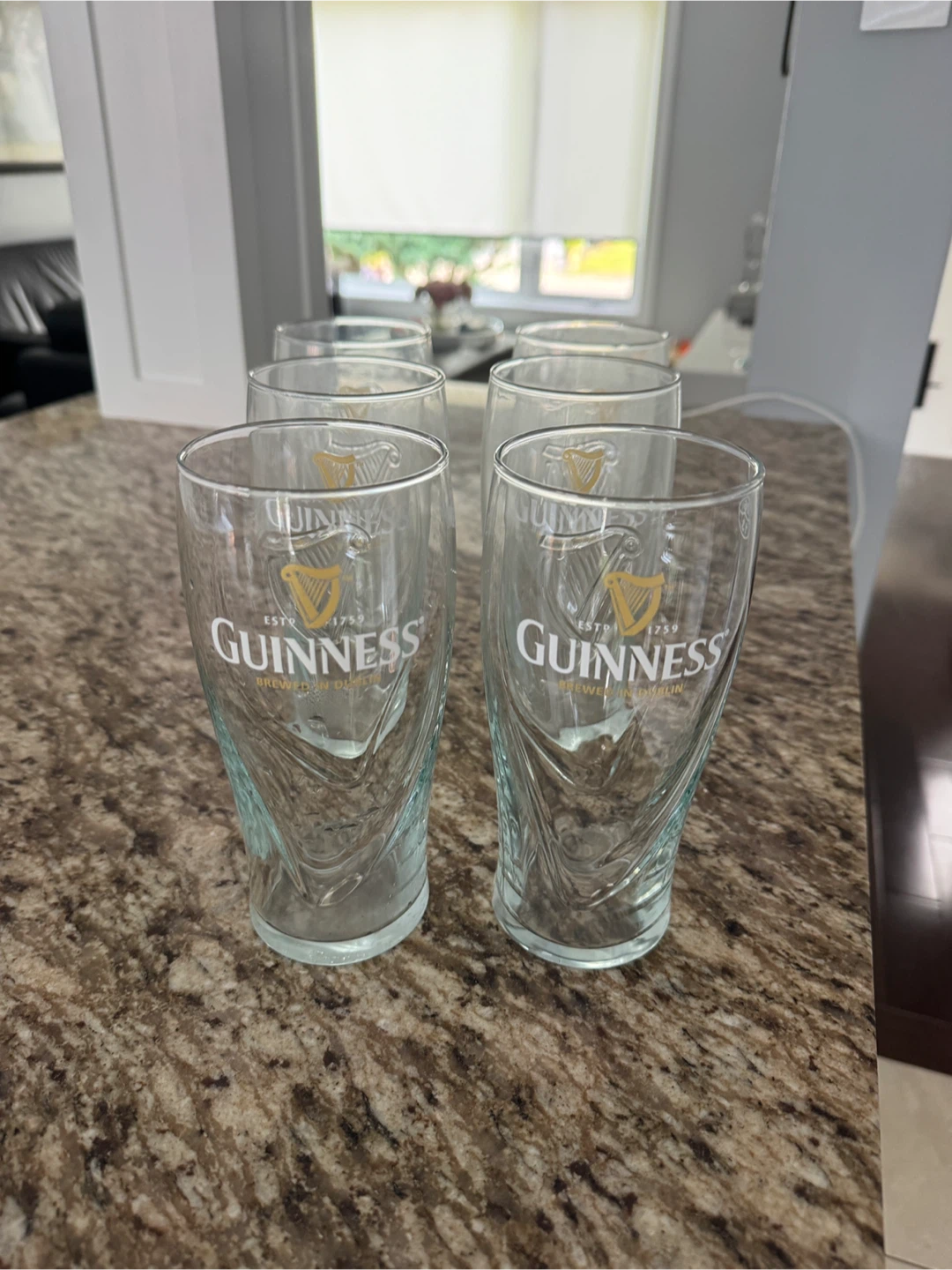 Set of 6 Guinness Pint Glasses - photo 2