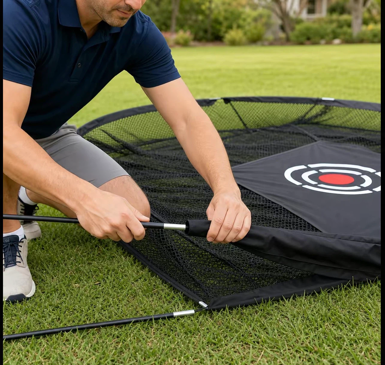Golf Practice Net with Mat and Accessories - photo 5
