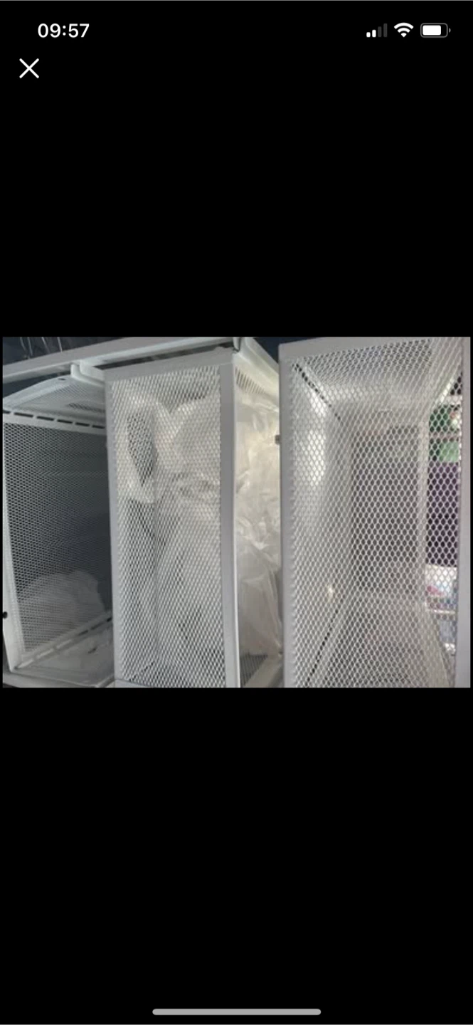 2 IKEA Metal Rolling Storage Cart with Drawers - photo 2