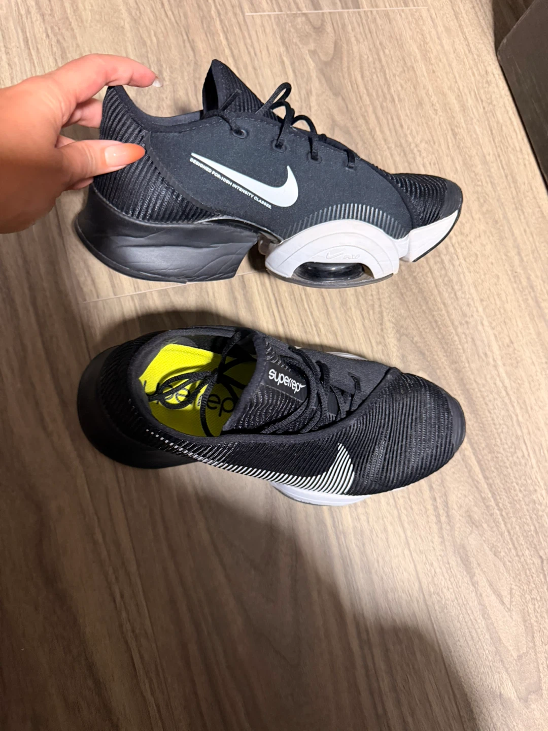 Nike Air Zoom SuperRep Black Shoes