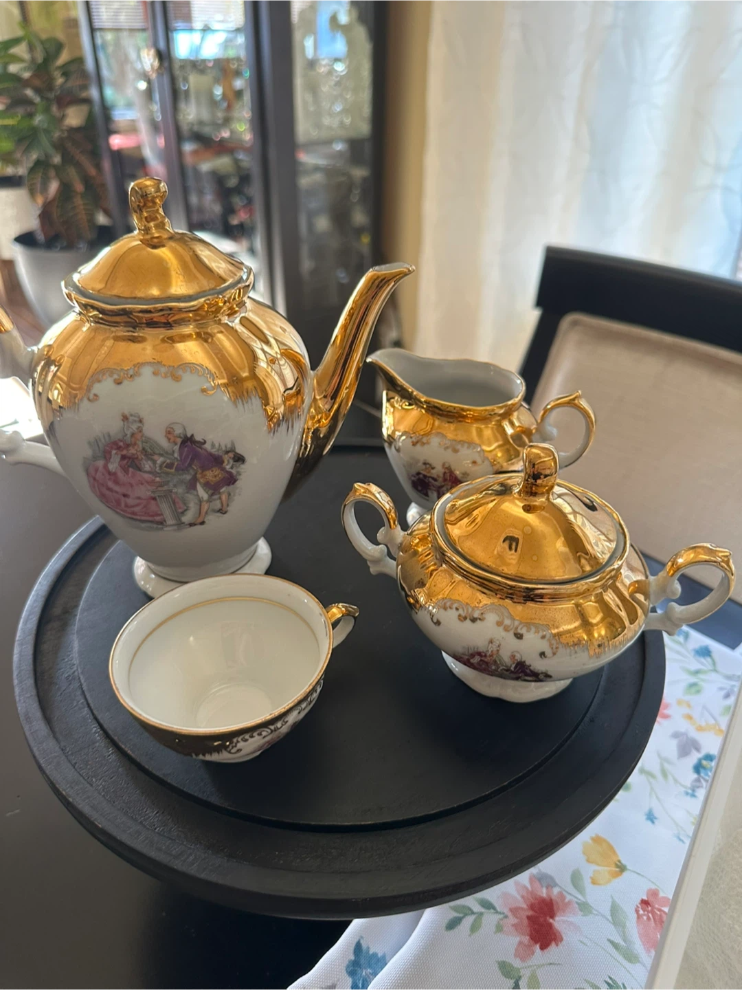 Westerling Western Germany Porcelain Tea Set