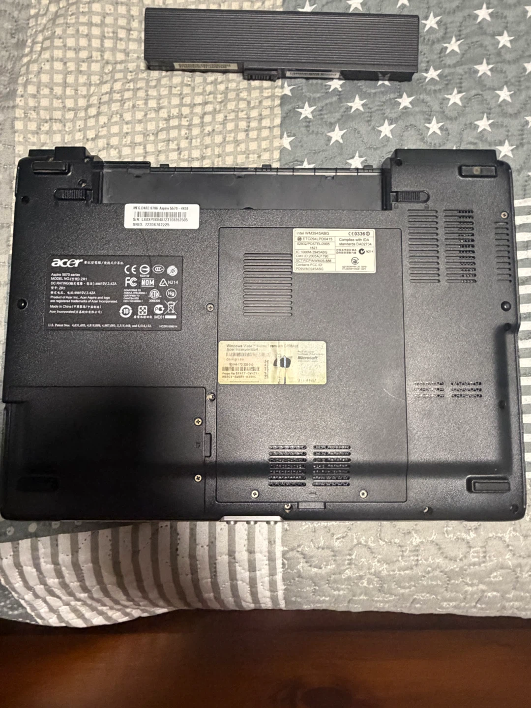 Acer Aspire 5570-4438 Laptop - photo 5