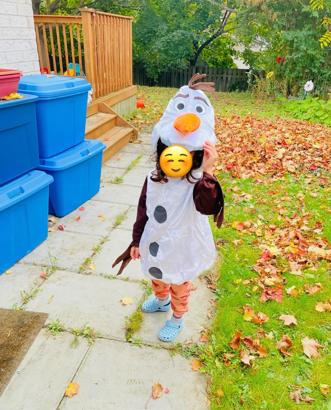 Children's Olaf Costume - Size Small - photo 3