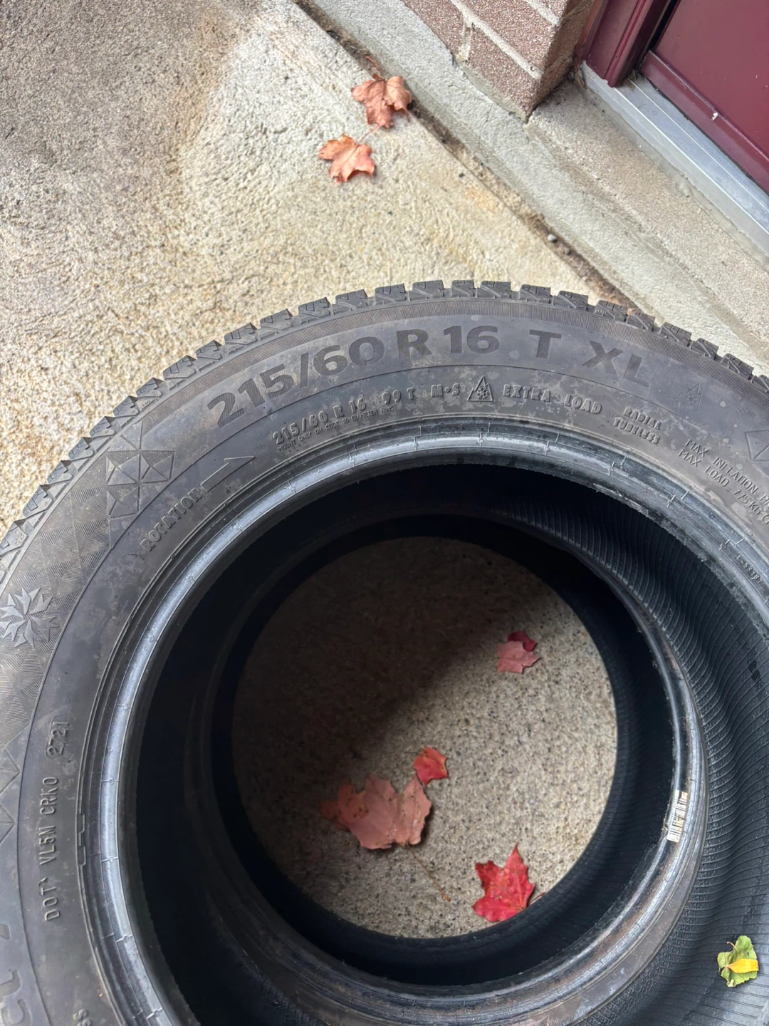 2 Continental VikingContact 7 Winter Tires – 215/60R16 - photo 5