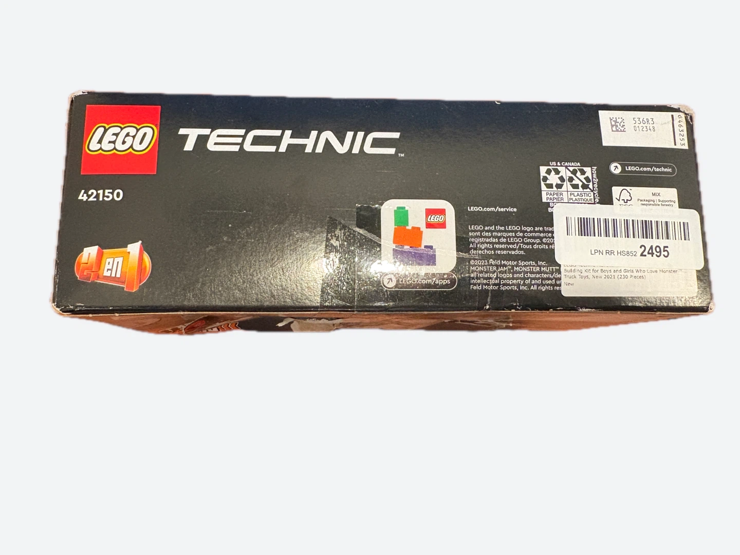 LEGO Technic Monster Jam Monster Mutt Dalmatian Toy Truck 42150 - photo 3