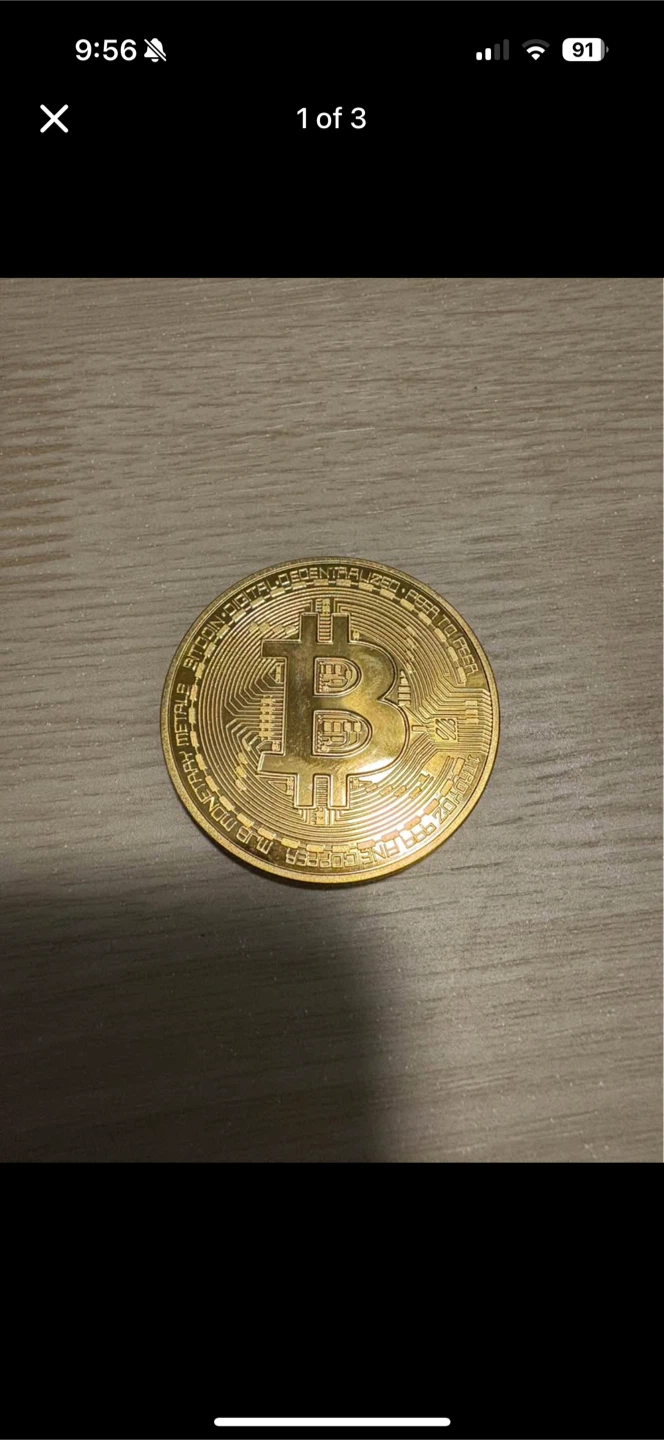 Bitcoin Commemorative Gift Coin
